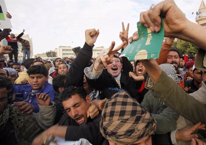 protestas en Libia