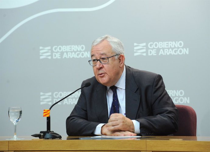 El vicepresidente del Gobierno de Aragón y presidente del PAR, José Ángel Biel