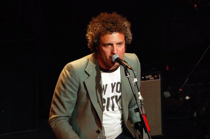 El cantante de M-Clan, Carlos Tarque