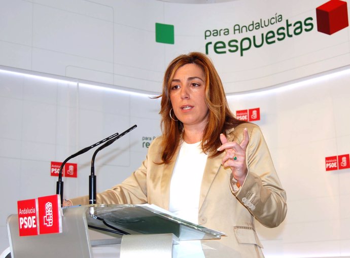 PSOE De Andalucía: Fotos Rueda Susana Díaz Y Comité Listas 24 2 11