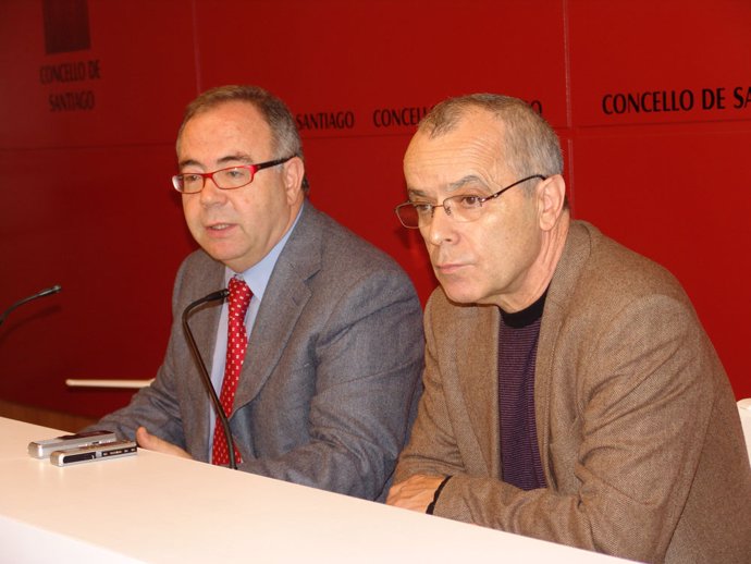 Xosé Sánchez Bugallo y Xosé Manuel Iglesias