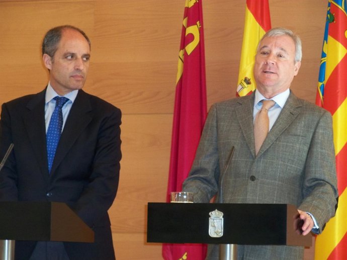 Francisco Camps y Ramón Luis Valcárcel