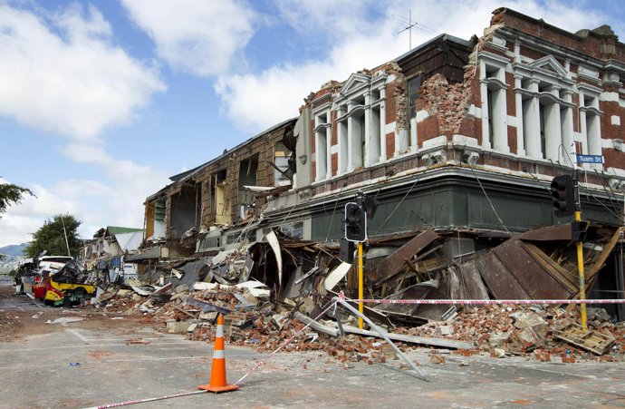 Terremoto en Christchurch (Nueva Zelanda)