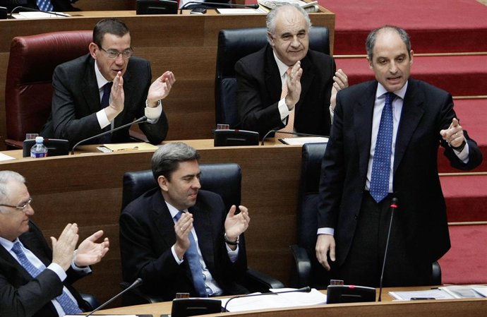 Intervención de Camps en las Corts