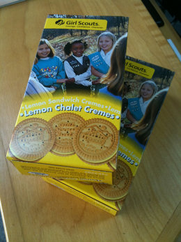 Galletas de las Girl Scouts