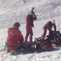 Un momento del rescate