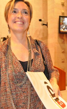 Nieves Ibeas, diputada de CHA