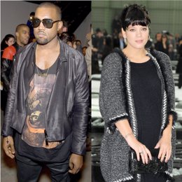 Kanye West y Lily Allen 