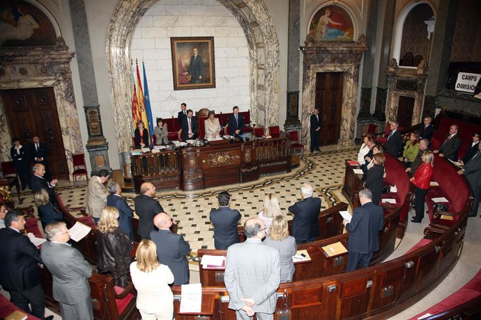 Pleno del Ayuntamiento en una imagen de archivo