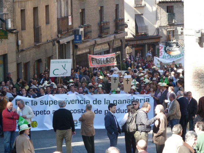 concentracion ganaderos toledo
