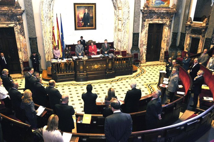 Imagen del pleno de este viernes