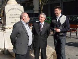 Astudillo, Buen y Serrano en Zumárraga.