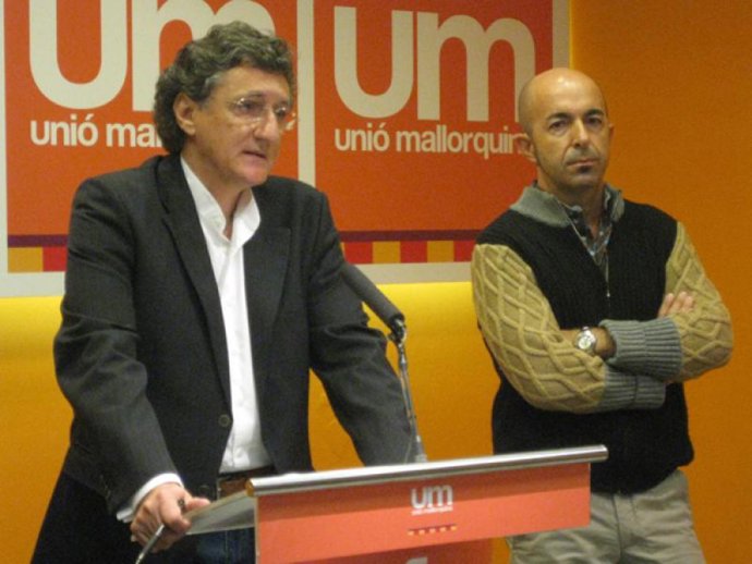 Los 'uemitas' Miquel Munar y Joan Àngel Coll