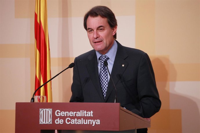 El presidente de la Generalitat, Artur Mas