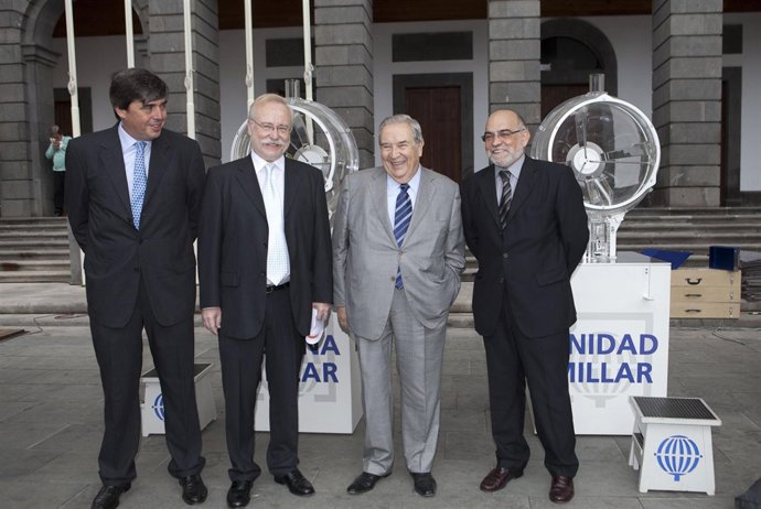Presentación de la Lotería Nacional en Las Palmas de Gran Canaria