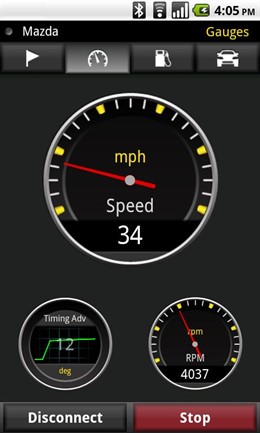 aplicación Garmin Mechaninc desde Android Market
