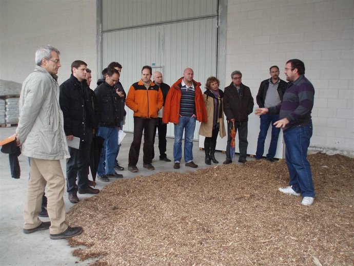Visita al aula de la naturaleza de Berriozar.