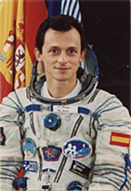 El astronauta Pedro Duque