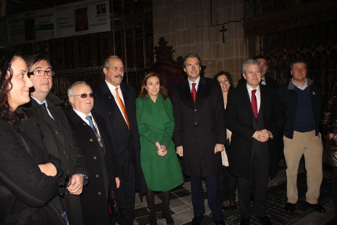 Emilio del Río asiste a los actos organizados con motivo de la bendición de la C