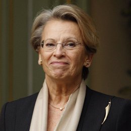 La ministra francesa del Interior, Michèle Alliot Marie