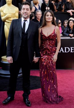 Javier Bardem, con Penélope pero sin el Oscar