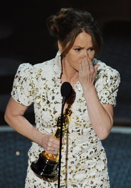 Melissa Leo recoge el Oscar a Mejor Actriz de reparto