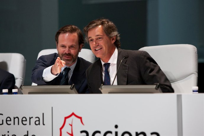 El presidente y el vicepresidente de Acciona