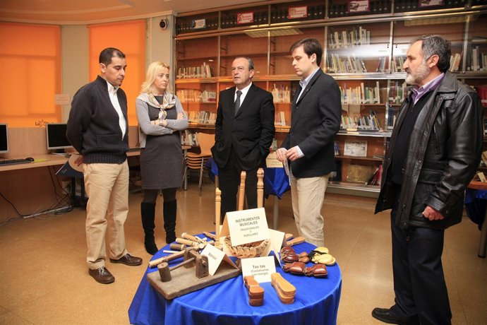 Marcano en el colegio La Salle