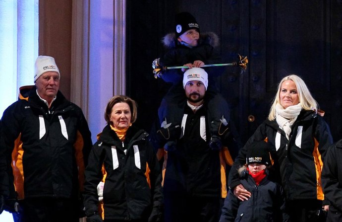 La famlia real noruega 