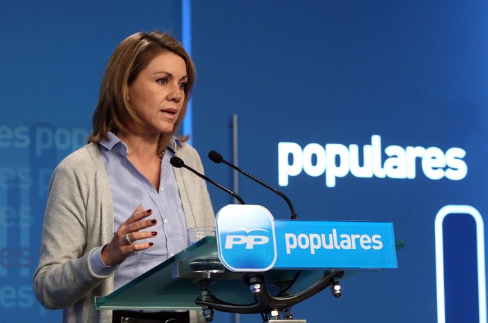 secretaria general del PP, María Dolores de Cospedal