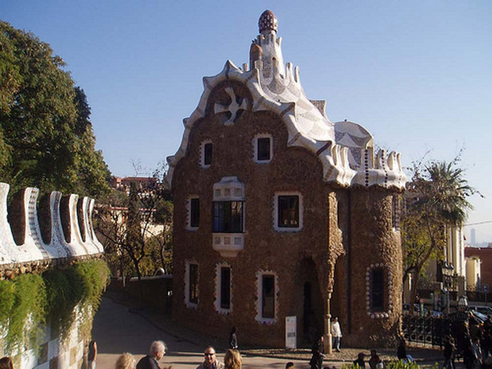 Parque Güell de Barcelona.