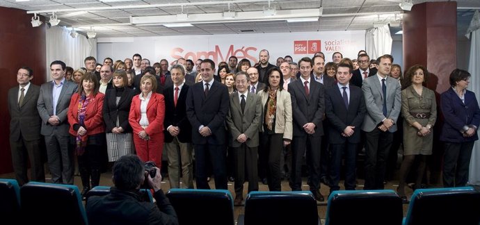 Candidatos del PSPV a las Corts