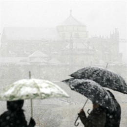 Nieve, Frío En España