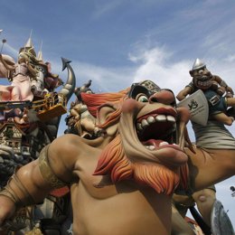 Imagen de un ninot de las fallas