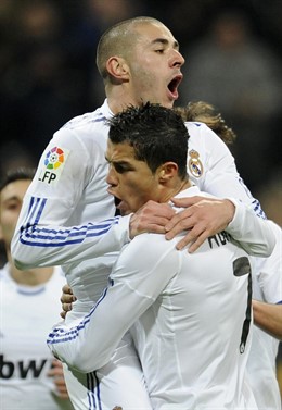 Cristiano Ronaldo y Benzema