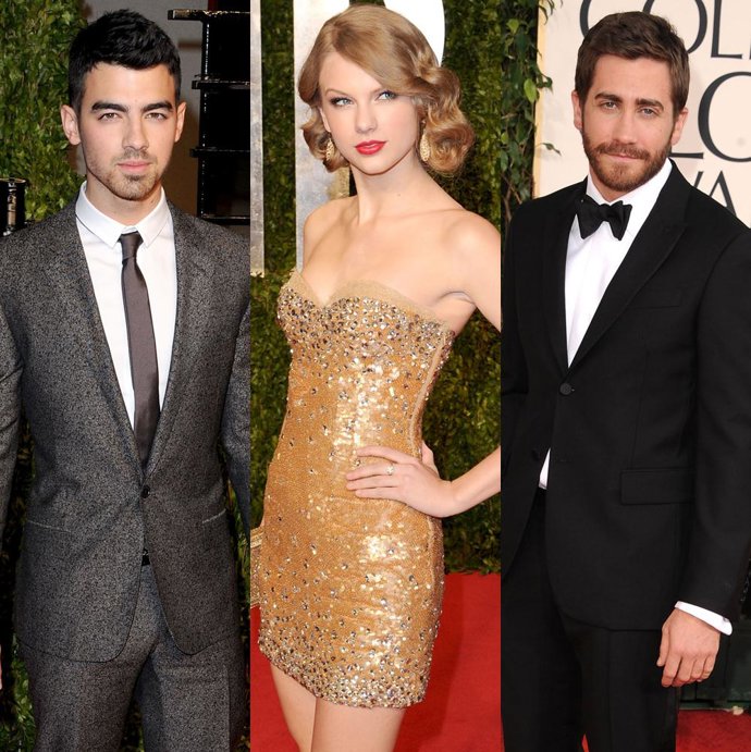 Montaje de Joe Jonas, Taylor Swift y Jake Gyllenhaal