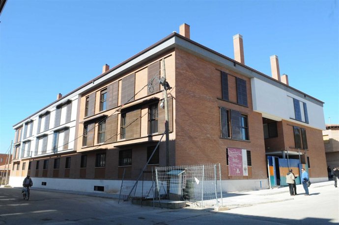 Viviendas en el barrio de Azucaica en Toledo