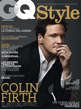 Colin Firth, Oscar Al Mejor Actor 2011, Portada De GQ Style (Marzo 2011)