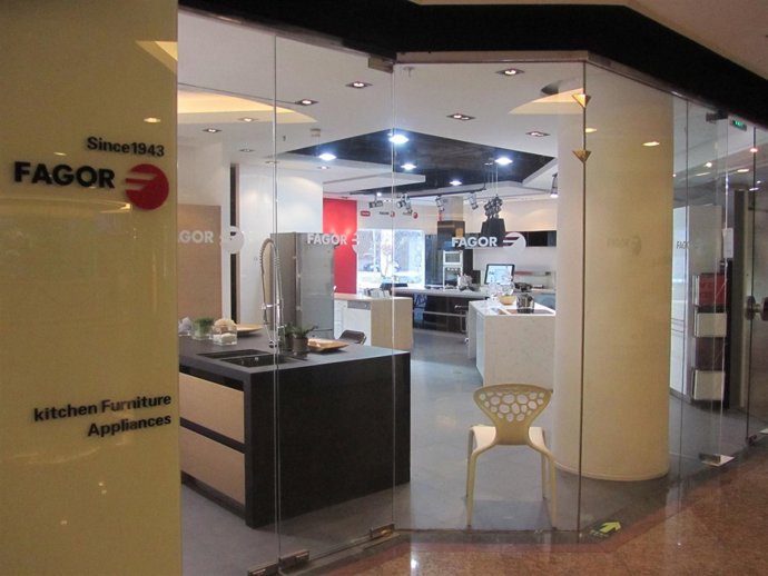 Nuevo showroom de Fagor en Pekín.