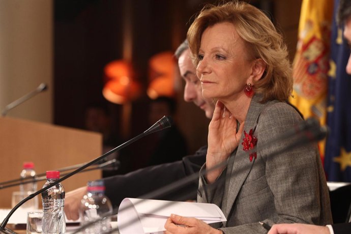 ministra de Economía, Elena Salgado