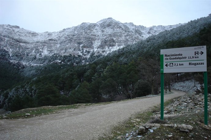 Imagen del Parque de Cazorla, cerca del nacimiento del río Guadalquivir