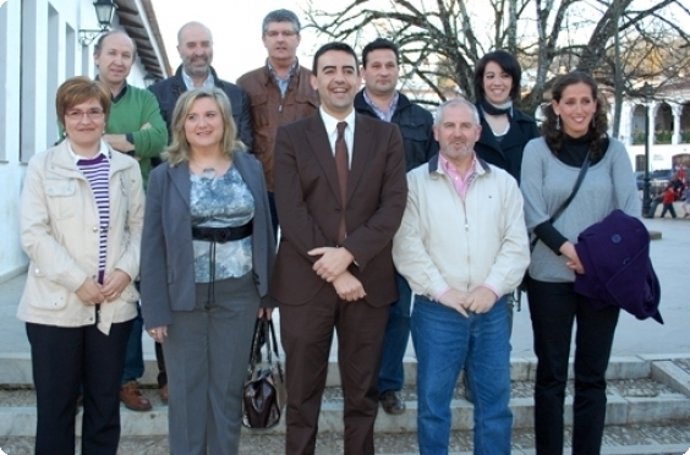 Mario Jiménez, en un acto reciente del PSOE 
