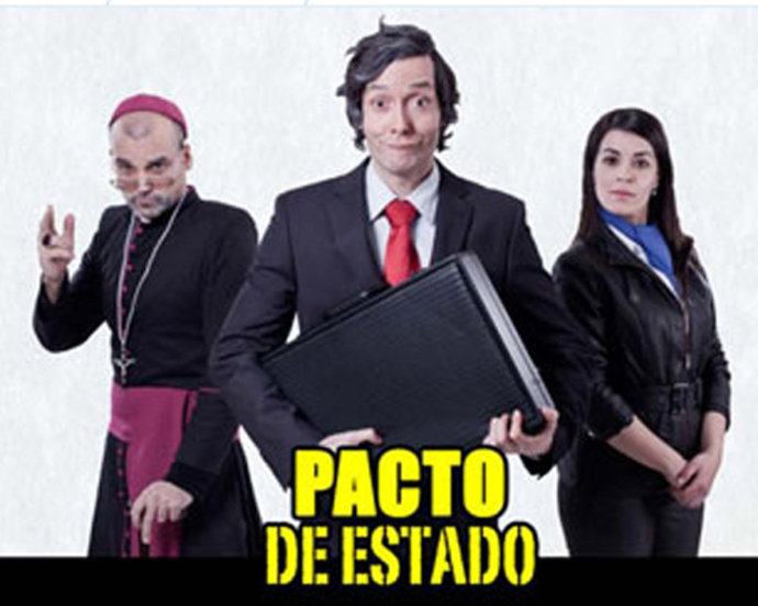 Cartel de la obra Pacto de Estado