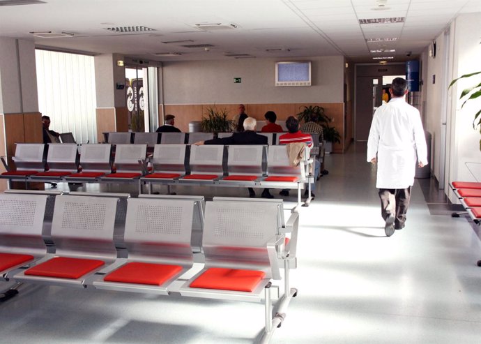 Hospital Mancha Centro, sala de espera