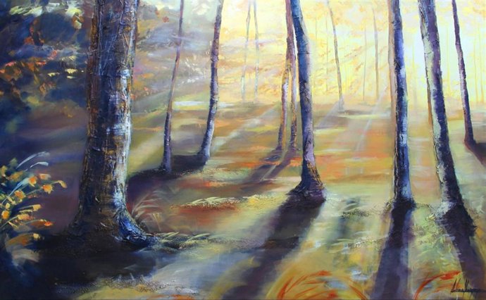 Pintura de Adriana Ibargoyen.