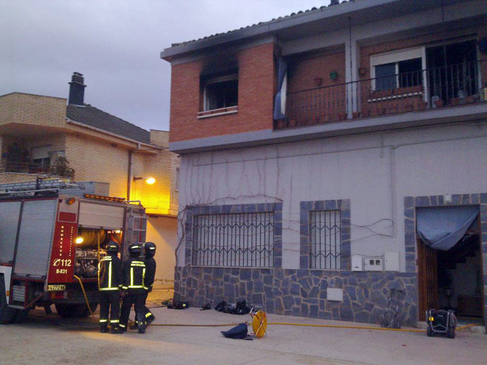 Sofocado un incendio declarado en una vivienda de Andosilla.