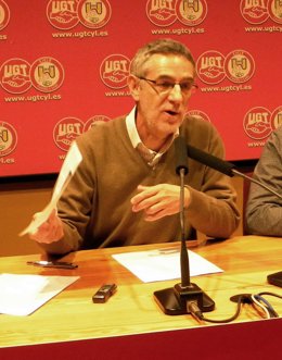 El secretario de UGT Castilla y León, Agustín Prieto.