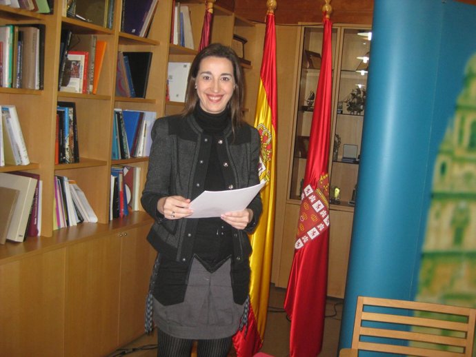 La concejal Nuria Fuentes