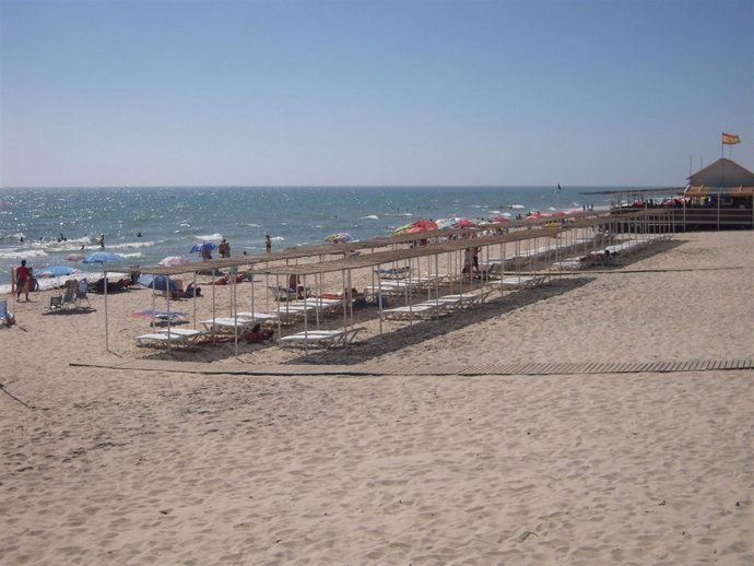 Playa andaluza de Matalascañas