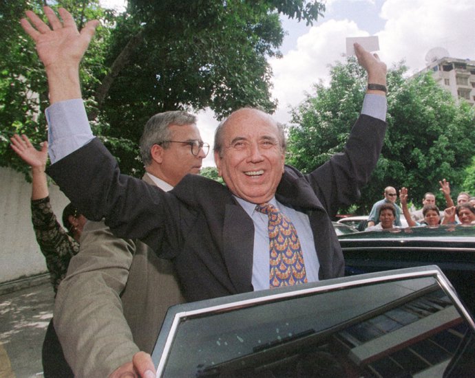 Ex presidente venezolano, Carlos Andrés Pérez